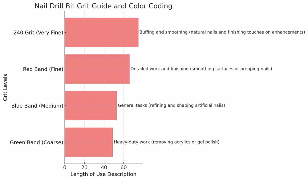 Grit Guide and Color Coding